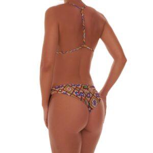 Bikini triangolo olimpionico con coppe estraibili e brasiliana chiusa 1153-02