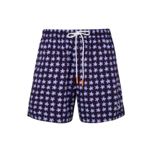Boxer-Uomo-SUNS Capri-Flower-Line-Blue-01