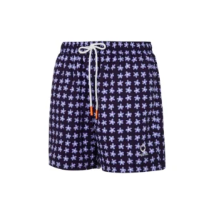 Boxer-Uomo-SUNS Capri-Flower-Line-Blue-02