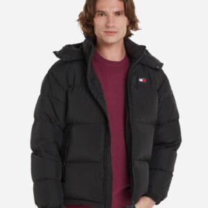 TOMMY HILFIGER GIACCA UOMO ALASKA PUFFER EXT - BDS BLACK - Cod. DM0DM19537
